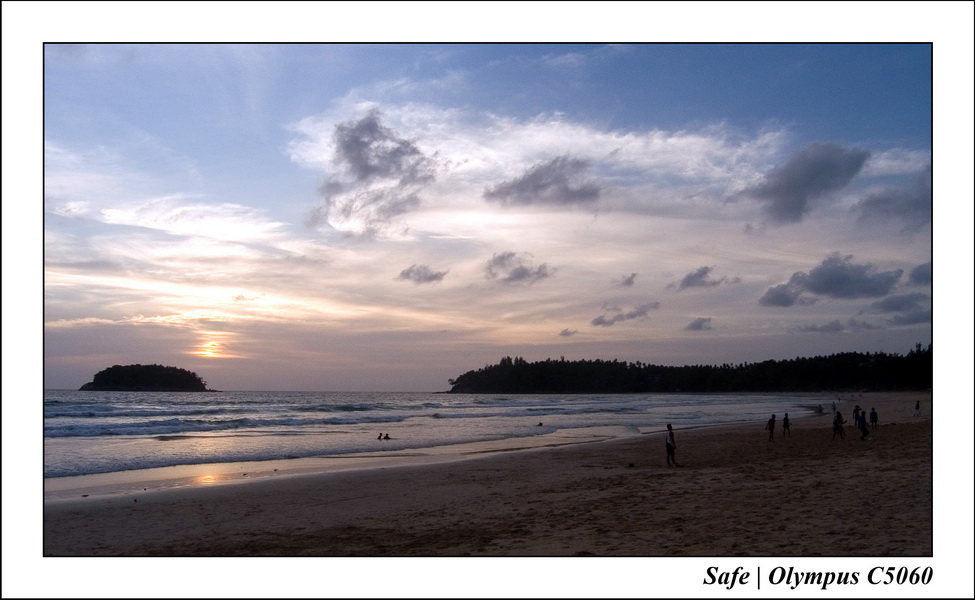 2006 - 07 - Phuket - Kata Beach coucher de soleil 07